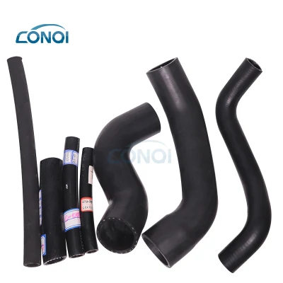Combustible diesel de motor hidráulico de caucho flexible de alta presión negro personalizado Tubo de tubo de aceite NBR tubo de admisión del depósito de nitrilo
