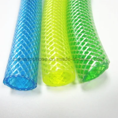 Blanco conducto PVC transparente de la manguera de agua potable Marina