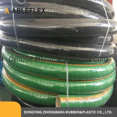 Manguera flexible de succión y descarga de agua de caucho de alta calidad