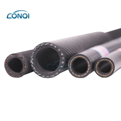 Combustible diesel de motor hidráulico de caucho flexible de alta presión negro personalizado Tubo de tubo de aceite NBR tubo de admisión del depósito de nitrilo
