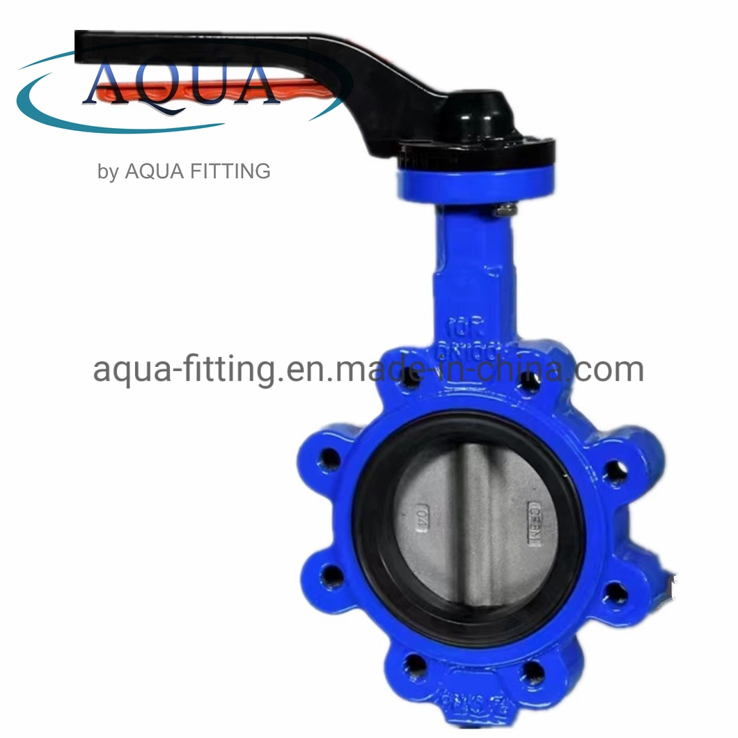 Di Body EPDM Seat Rubber Seal API 609 Wafer Centerline Butterfly Valve with CE Approval