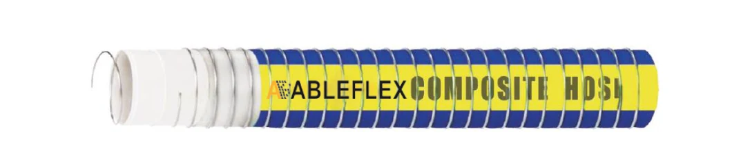 Flexible Corrugated Steel Wire Helix Composite Oil Suction Hose Used in Tank /Oilfield/Petroleum/Drilling