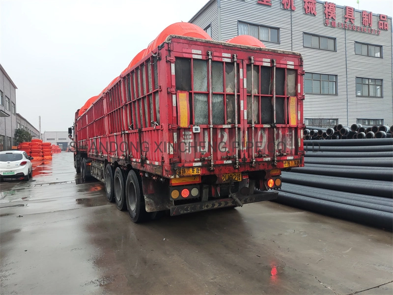 ISO9001 Electric Cable MDPE Foaters PE Plastic Pipe Floats Customized