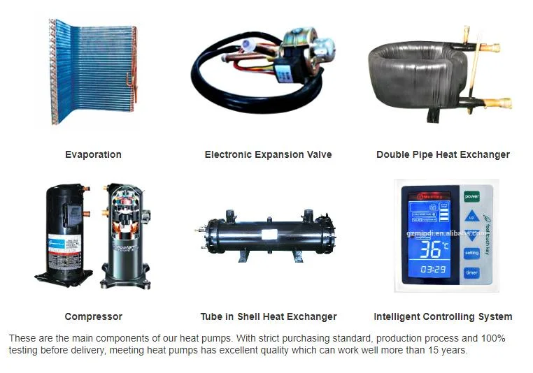 Meeting Copeland Valley Wheel Electronic Expansion Valve Hot Spring Bubble Pool Heat Pump Unit