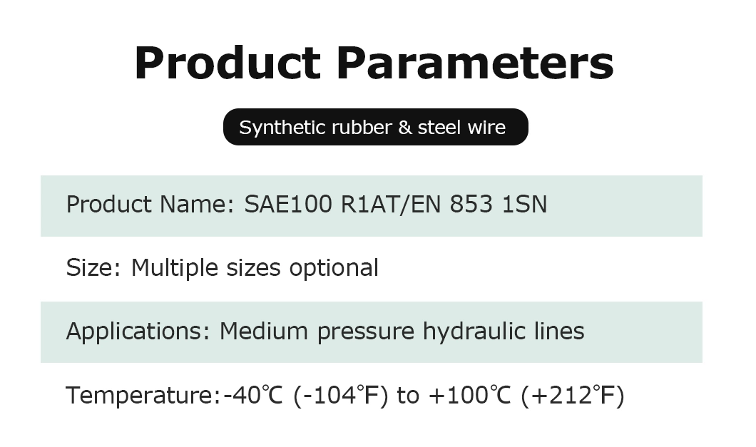 Braided Hydraulic Suction Hose Lines and Fittings