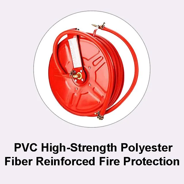 Pressure-Resistant Good Toughness PVC High-Strength Polyester Fiber Reinforced Hose for Air, Water, Gas, Oil Equipment