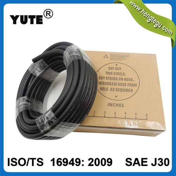 NBR Rubber Braided Diesel Oil Heat Resistant Fuel Hose with Saej30r7