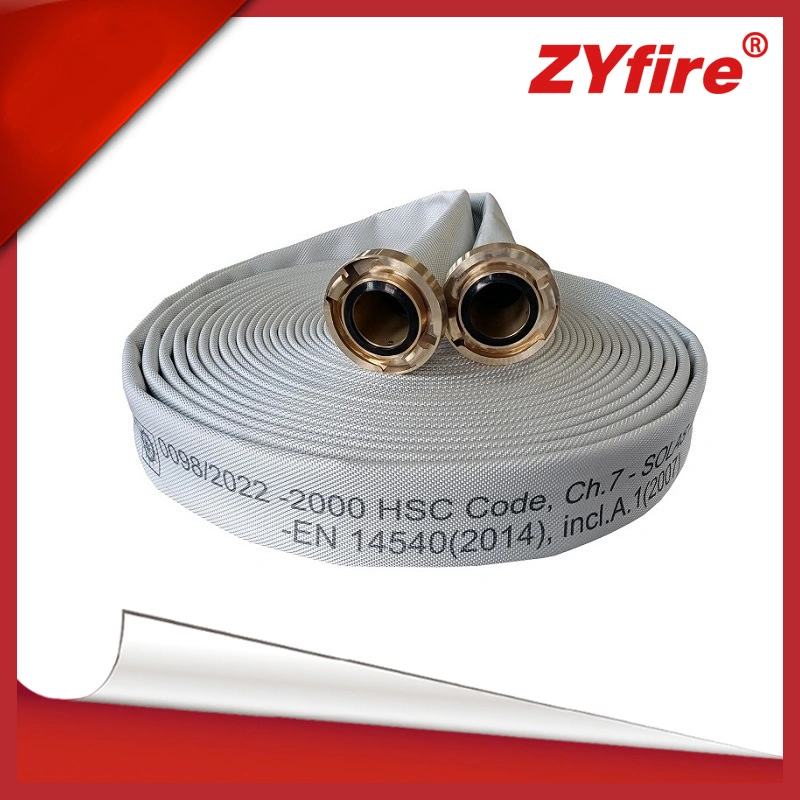 Zyfire White Coated Marine Hose for on Board Firefighting