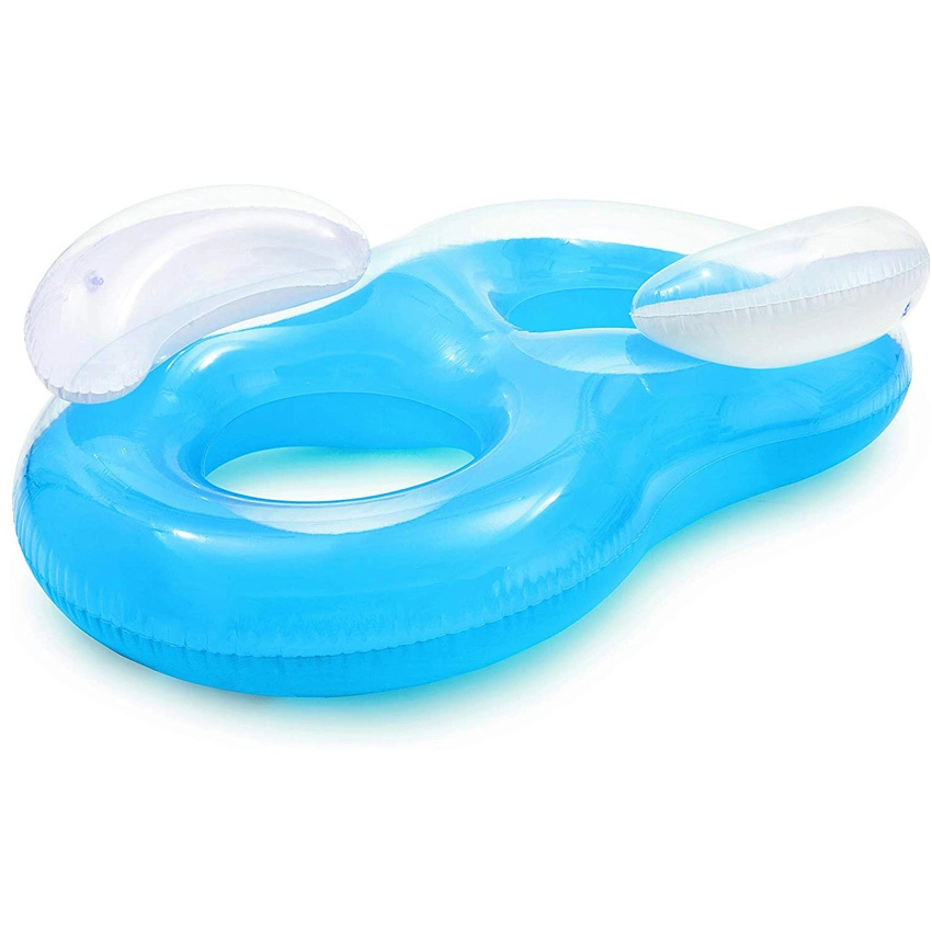 Double Ring Inflatable Pool Float for Adults