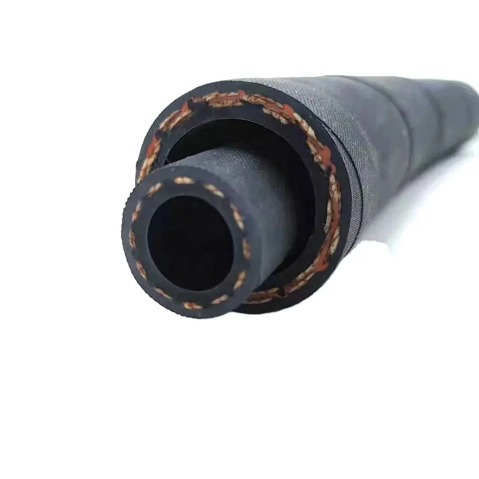 SAE 100 R3 Suction Textile Braided Hydraulic Hose Pipe with Oil Resistant Tube