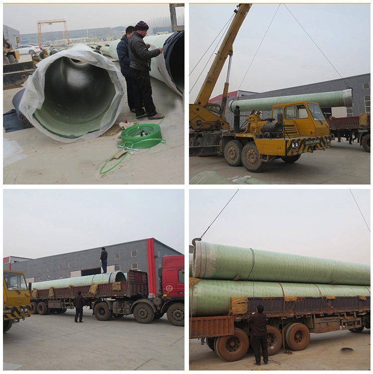 GRP Fiber Glass Reinforced Plastic Pipe Price Above Ground Under Ground