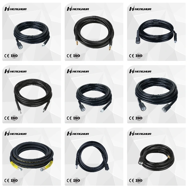 Water Hose Washers High Pressure Washer Rubber Hose Pipe with 100FT Sewer Jet Reel