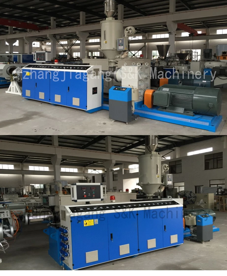 Plastic PE PP PPR Tube Extrusion Buried Fire Hose Flat Round Drip Irrigation Pipe Making Machine