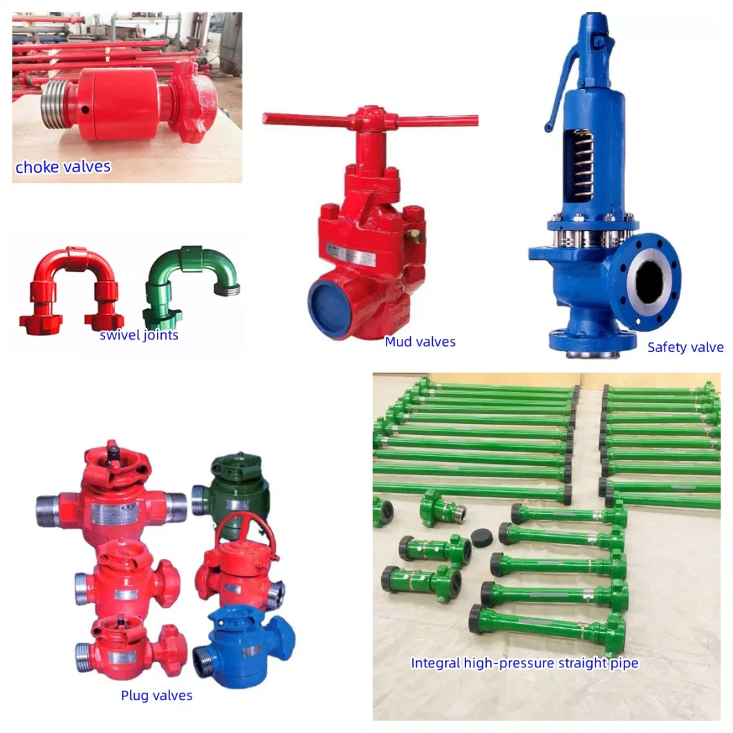 High Pressure API 7K Vibration Oil Field Kelly Hose Mud Pump Rotary Drilling Hose