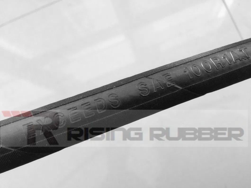 High Quality Reinforce Oil Resistant SAE R1 R2 Hydraulic Rubber Hose