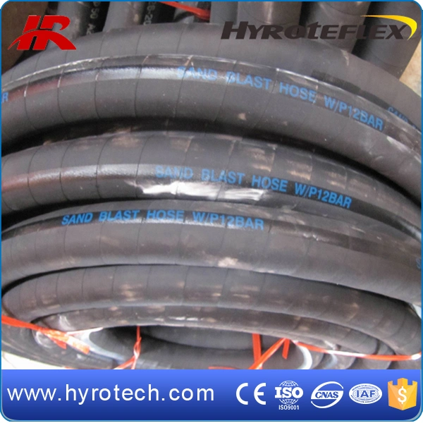 Heavy Duty Fabric Cover Hose Abrasion Resistant Sandblasting Hose