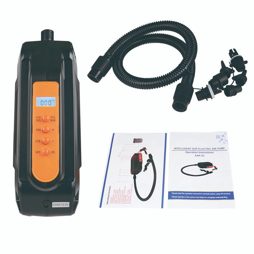 12V DC Car Connector Air Pump for Paddle Board, Inflatable Tent, Boat