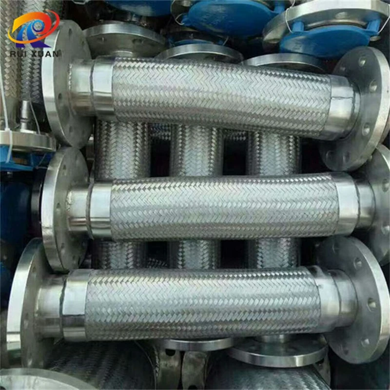 Water Inlet Pipe Hot and Cold Hose Stainless Steel Metal Hose