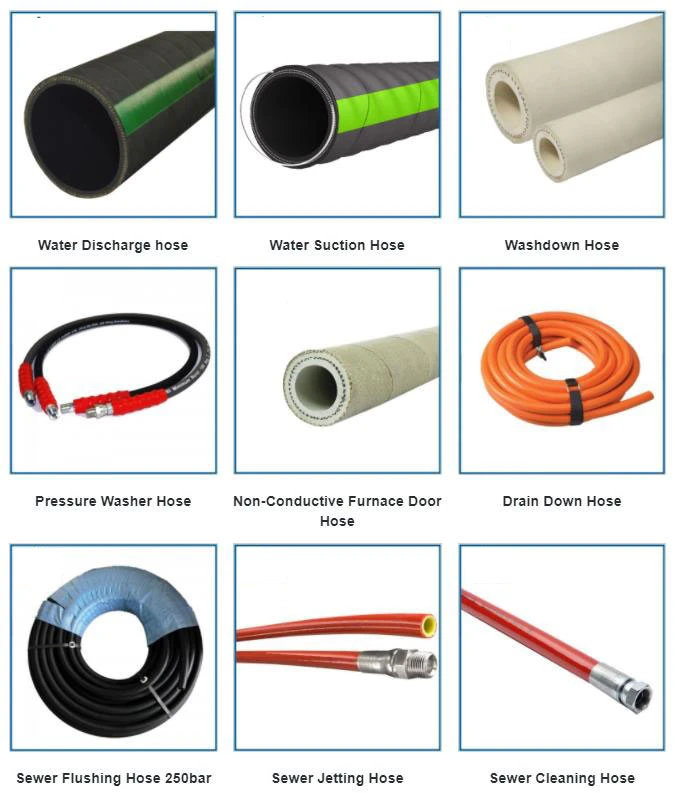 Top Factory Super Long Service Life Drain Down Hose Industrial Water Hose