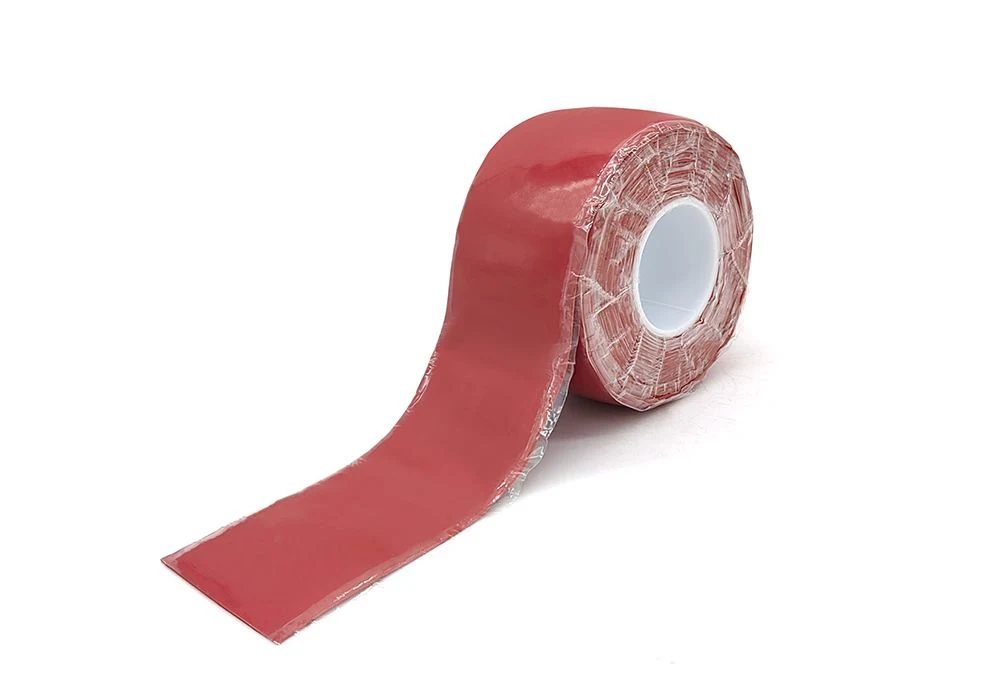 High Temperature Double-Sided Self Fusing Rubber Tape Reinforced Silicone Repaired Hose Silicone Self-Adhesive Tape