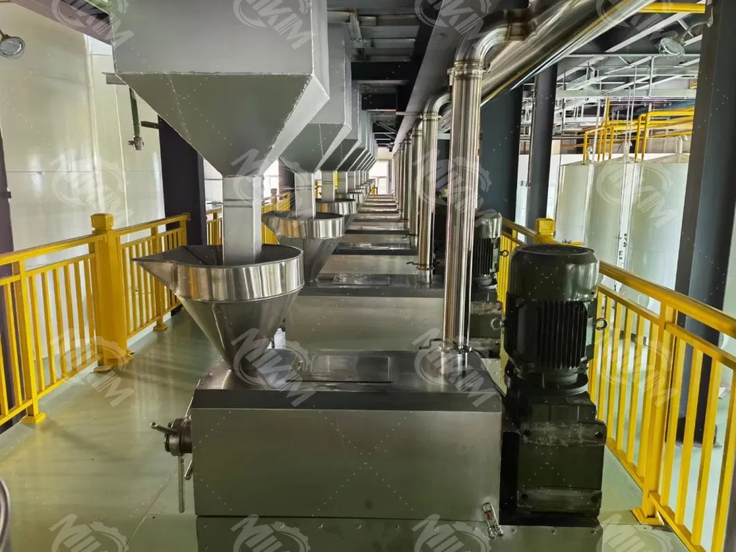 10t 50t 100t Cooking Oil Processing Making Machinery Hydraulic Oil Press Machine Seed Roaster Oil Presser Filter Refinery Production Line