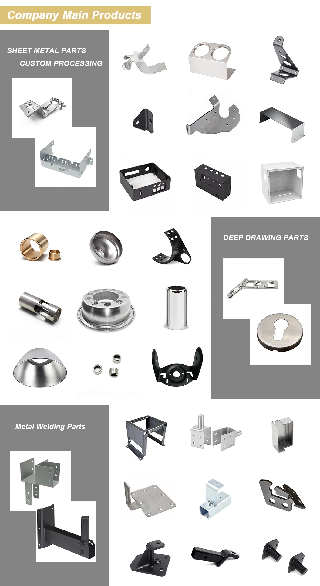 Stamping Frame and Lifting Parts Hardware Wedling Metal Parts