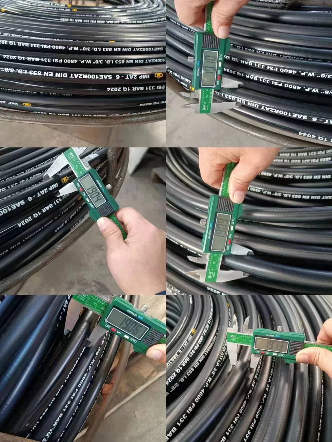 Hydraulic Special Transport Pressure Oil and Gas Rubber Hose OEM High Pressure Rubber Hose