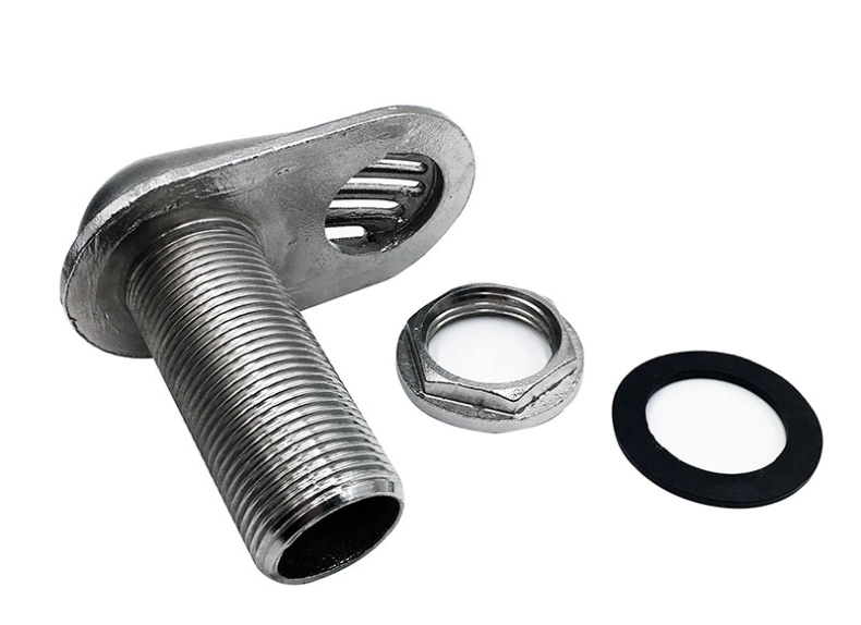 Stainless Steel 316 Marine Grade Boat Intake Strainer Threaded Thru-Hull Inlet Filter Scoop