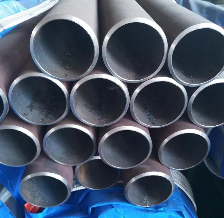 ASTM A53 Gr. B Schedule 40/80 Black Carbon Seamless Steel Pipe for Oil and Gas Pipe Line