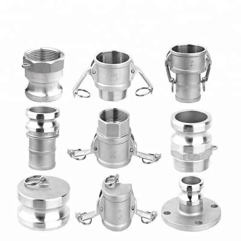 Cam Lock Types Stainless Steel Quick Hydraulic Quick Camlock Coupling