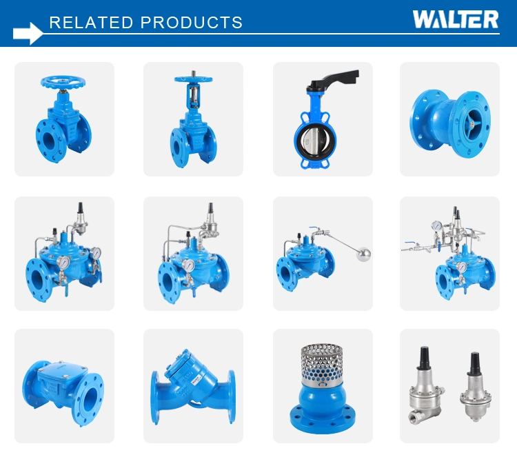 Gear Wafer Type Butterfly Valve