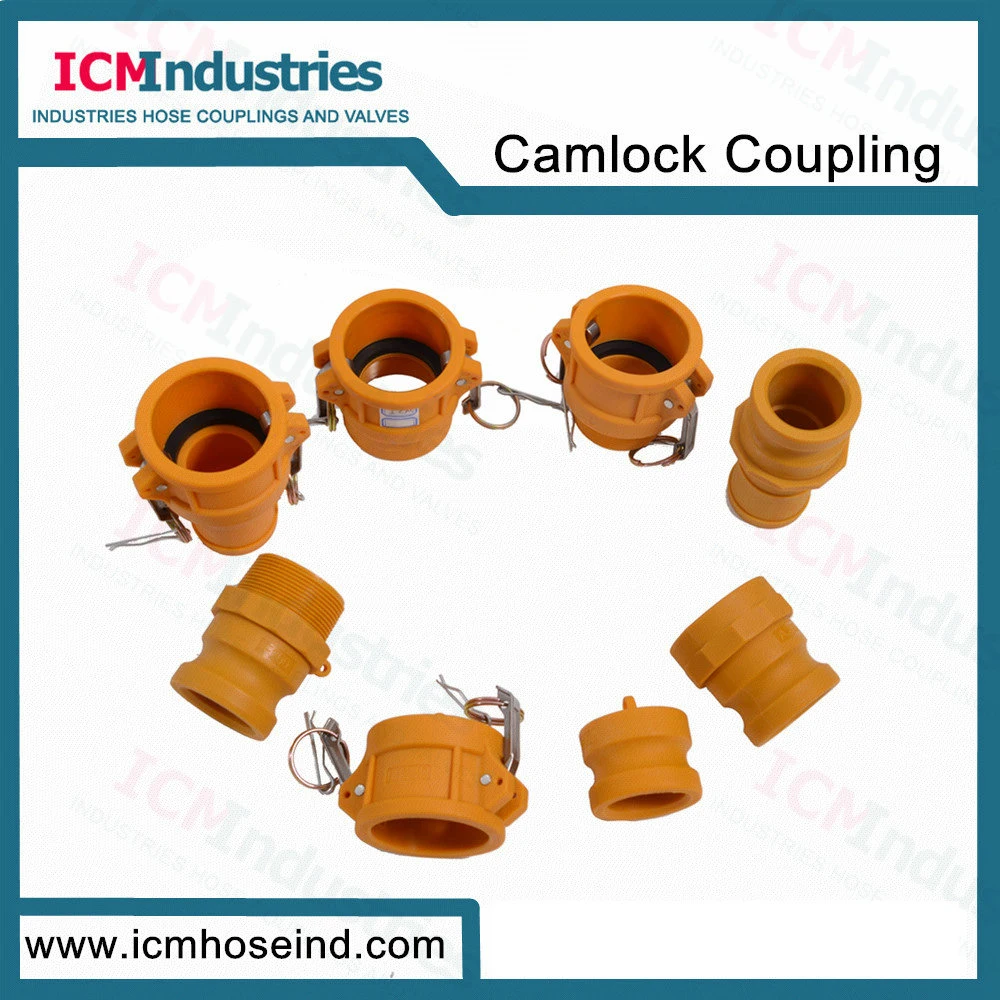 Nylon Type DC Cam and Groove Hose Couplings