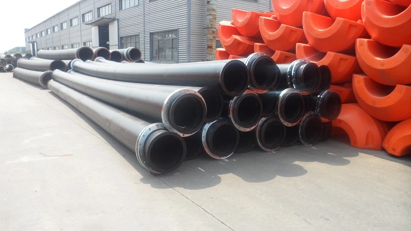 DN400 High Quantity Factory Manufacture HDPE Pipe Floating Hose for Marine Dredging