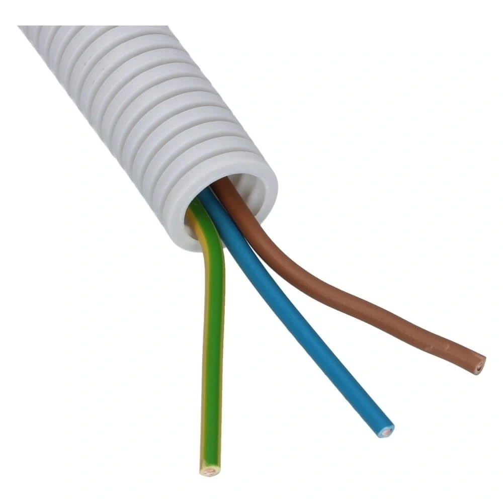 3*2.5mm Flex-Hose with Cable Flexible Cable Tube with Cable4*2.5mm
