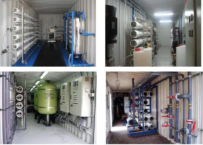 Containerised RO Plant Containerized Mobile RO Water Treatment Plant