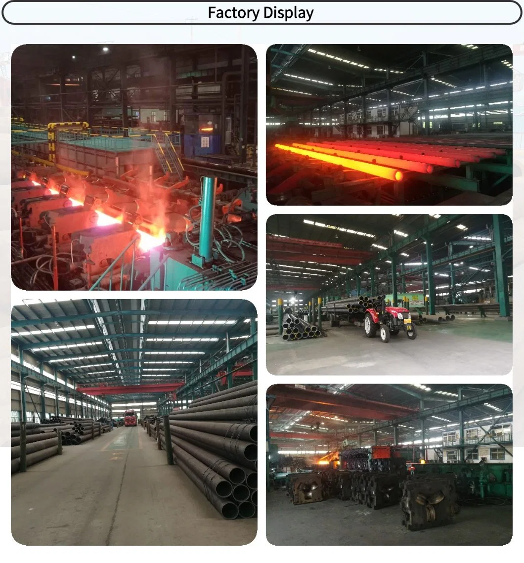 Stock Oil and Gas Steel Line Pipe API 5L Psl2 X42/X46/X60/X70 DN 400 Seamless Carbon Steel Pipe
