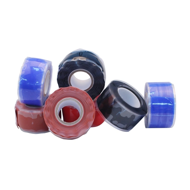 Self Fusing Silicone Repair Tape Adhesive Hose Leak Waterproof High Pressure Plumbing Repair Tape Silicone Self Fusing Tape