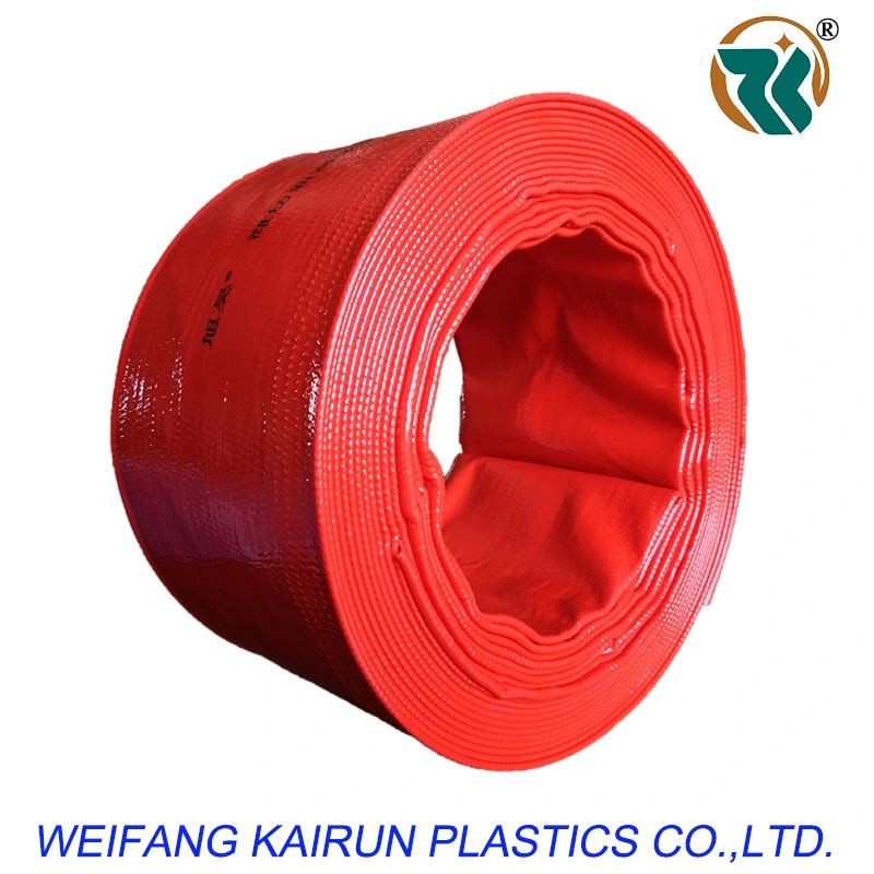Flexible Plastic Reinforced PVC Helix Suction Discharge Water Tube Hose Pipe with Flat Surface