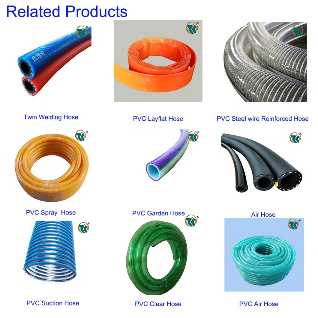 13/64inch 1/4inch 5/16inch 3/8inch 13/32inch 1/2inch 35/64inch PVC Oil-Resistant Heat-Resistant Reinforced Fiber Hose