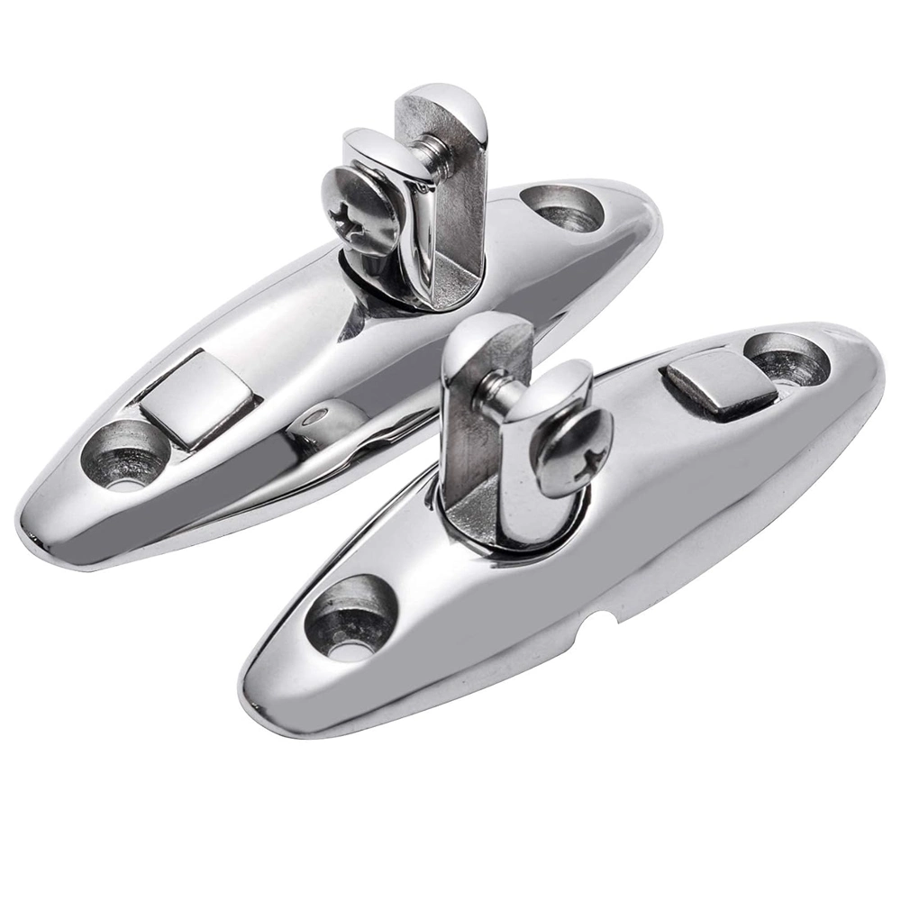 Boat Kayak Canopy Accessories Marine Grade 316 Stainless Steel Boat Bimini Top Swivel Mount Deck Hinge