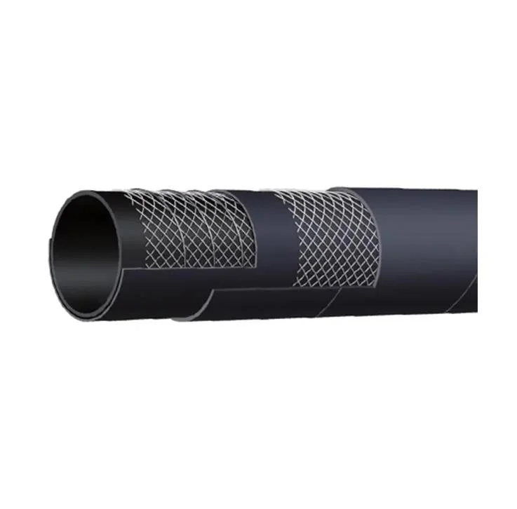 Hot Sell High Temperature Flexible Black Oil Hose Rubber 300psi