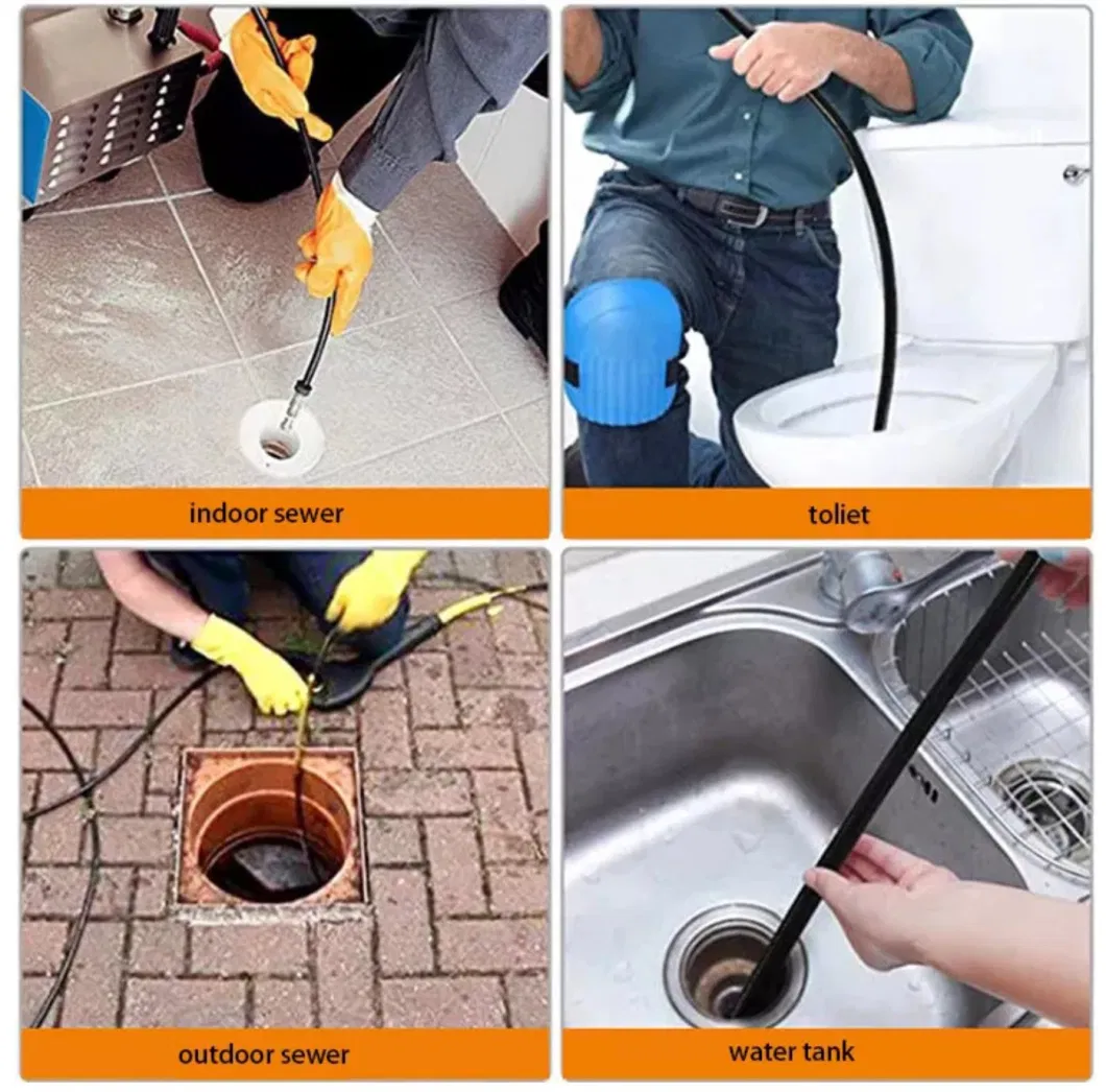 High Pressure Water Flexible Jet Washing Rainwater Machine Cleaner Nylon Hose