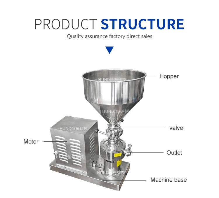 Food Grade Sanitary Juice/Beverage Powder Machine and Liquid Mixer