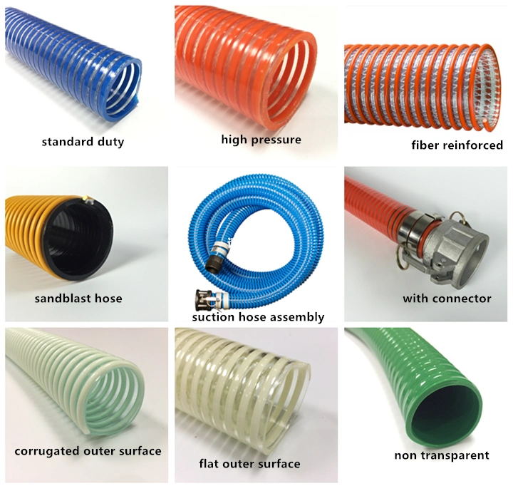 Flexible Suction Vacuum Hose for Water and Oil Supply