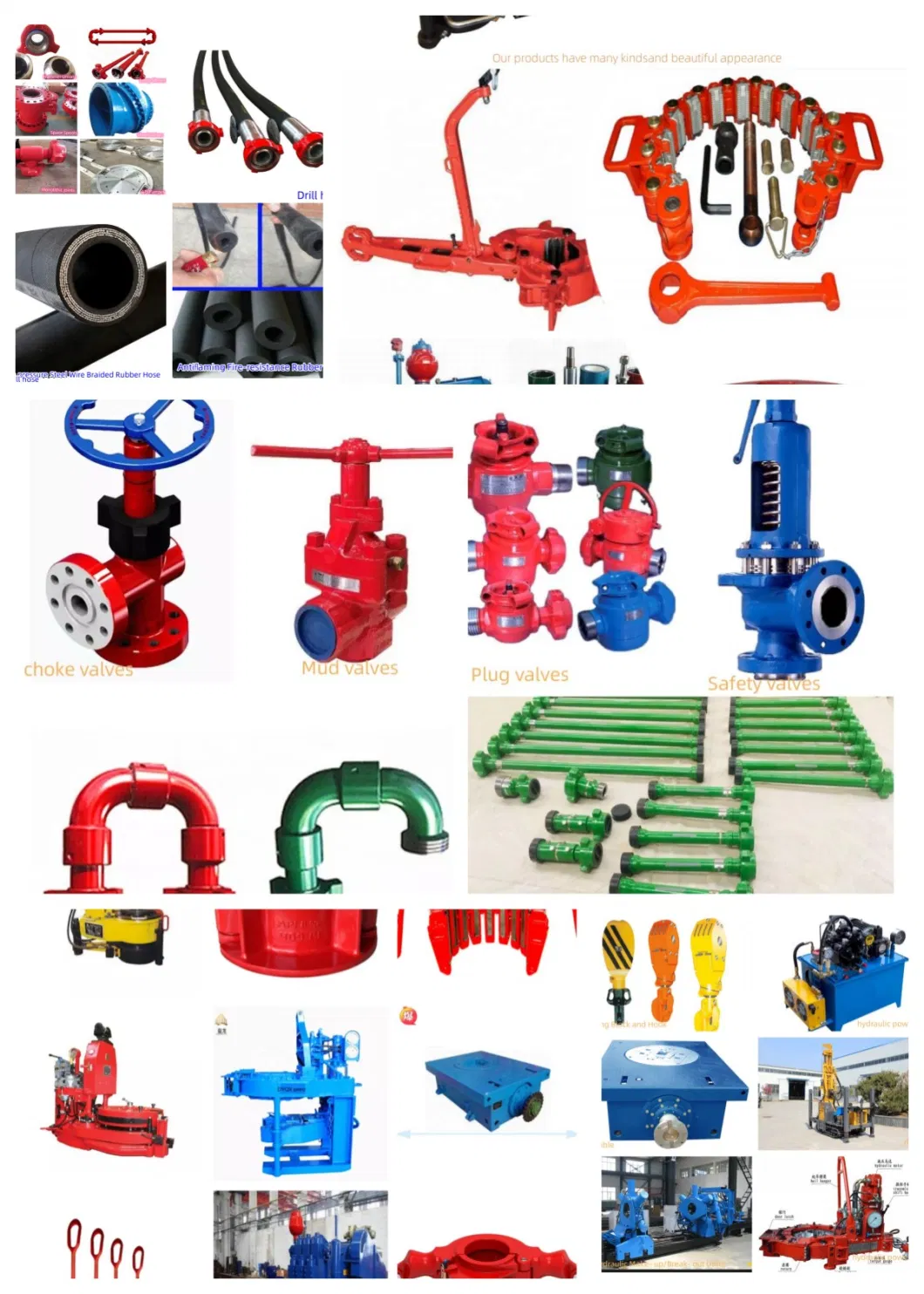 High Pressure API 7K Vibration Oil Field Kelly Hose Mud Pump Rotary Drilling Hose