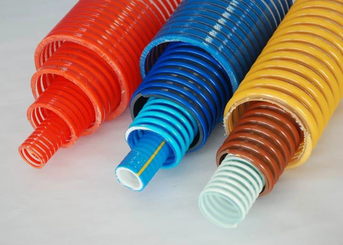 Flexible PVC Helix Suction Hose Pipe with Anti-Crack Oil Resistant