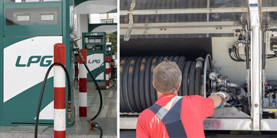 Flexible Air Textile Braided Gas Tank Fuel and Oil Rubber Hose