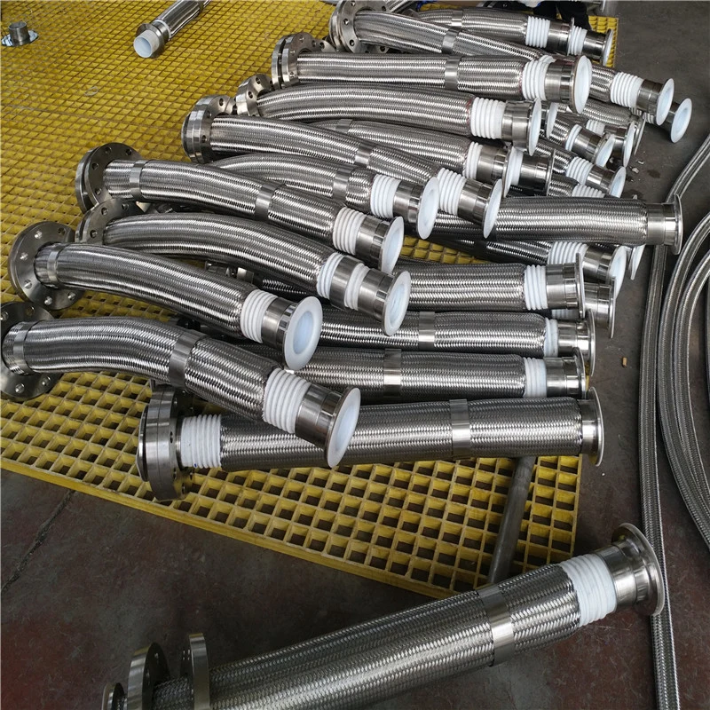 Promotion! ! ! High Temperature Stainless Steel PTFE Hose for Fuel Oil~