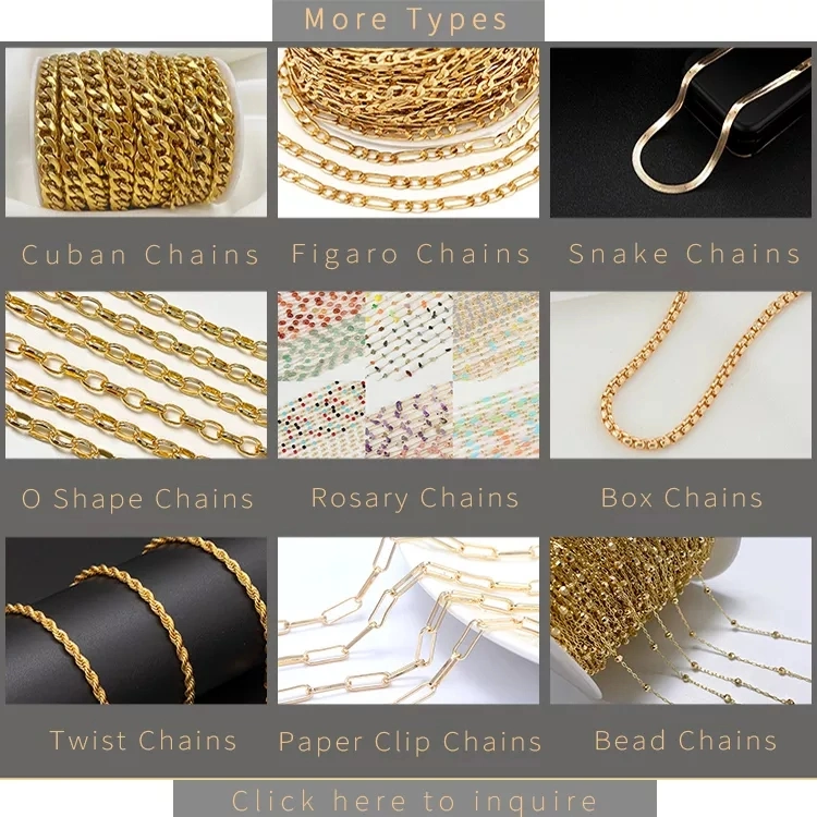 Fashion Custom Brass Chain Chain Metal Chain Collection