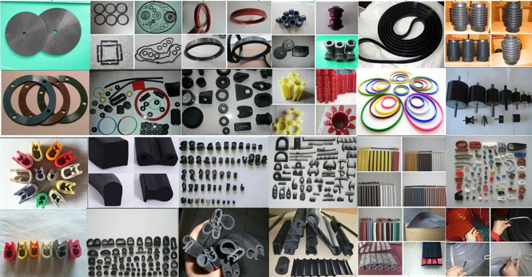 Silicone EPDM NBR FKM CR Rubber Bellow Flat Sealing Washer Spare Part Grommet Seal Ring Gasket